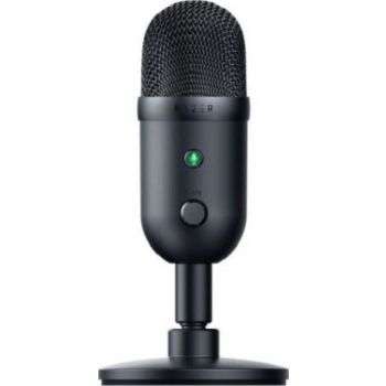 RAZER Razer Seiren V2 X USB Microphone for Streamers, 25mm Condenser Microphone,Supercardioid Pickup Pattern, Analog Gain Limiter, 48 kHz Sample Rate, Black | RZ19-04050100-R3M1 - thumbnail 3