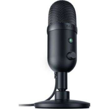 RAZER Razer Seiren V2 X USB Microphone for Streamers, 25mm Condenser Microphone,Supercardioid Pickup Pattern, Analog Gain Limiter, 48 kHz Sample Rate, Black | RZ19-04050100-R3M1 - thumbnail 4