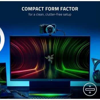 Razer Ripsaw X USB Capture Card, With Camera Connection, For Full 4K Streaming, 4K 30FPS Capture, HDMI 2.0 & USB 3.0 Connectivity, OBS & Streamlabs Compatible, Plug and Play | RZ20-04140100-R3M1 - thumbnail 1