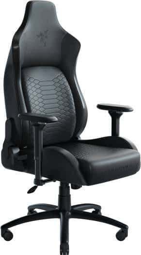 RAZER Razer Iskur XL Gaming Chair, With Built-in Lumbar Support, Metal & Plywood Frame, 6cm Caster Wheel, 4D Armrests, 139 Degrees Adjustable Back Angle, Black | RZ38-03950200-R3G1 - thumbnail 4