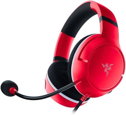 RAZER Razer Essential Duo Bundle for Xbox, 50mm TriForce Drivers, Cardioid Mic, Magnetic Contact System, Powered by USB, for Xbox Series X|S Controller, Pulse Red |??? RZ82-03970200-B3M1 - thumbnail 2