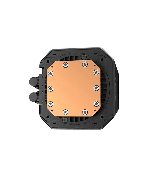 DEEPCOOL Deepcool LM360 AIO LCD ARGB Liquid Cooler,  2.4" IPS LCD Display, 6th-generation Pump, 2500～3600 RPM±10%, 66.23 CFM Fan Airflow, 3.27 mmAq Fan Air Pressure, Hydro Bearing, Black | R-LM360-BKDMMC-1 - thumbnail 2