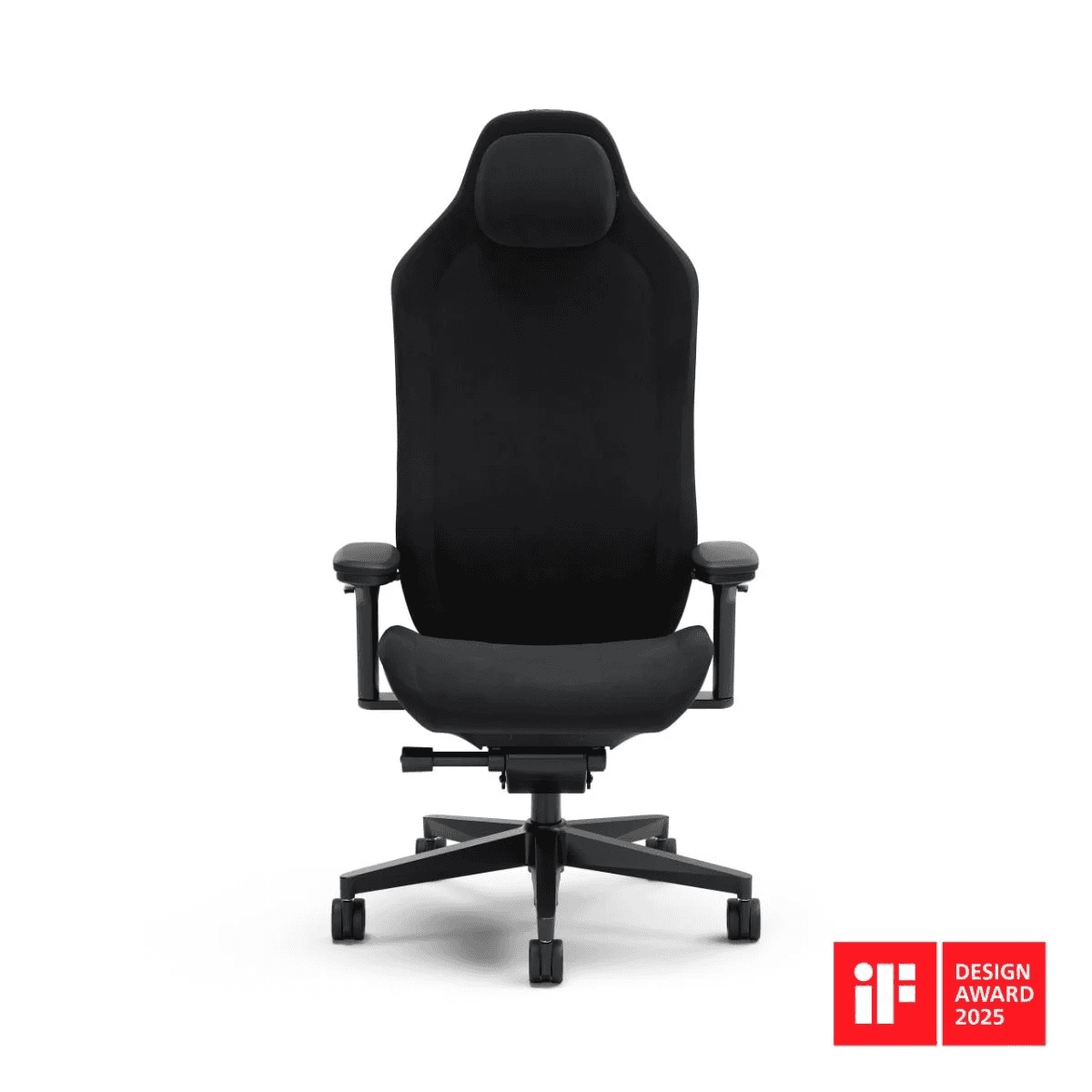 Fractal Refine Alcantara Comfortable Versatile Gaming chair, 4D Armrests, Adjustable Lumbar Support, Headrest, Cold Cured Foam, Glass fiber reinforced (20-30%) PP/PA Frame, Fluid Movement | FD-CH-RE1A-01 thumbnail 6