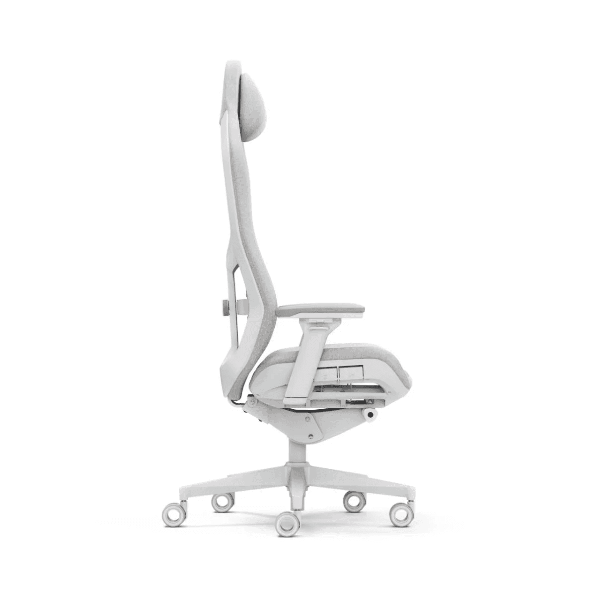 Fractal Design Fractal Refine Mesh Light Comfortable Versatile Gaming chair, 4D Armrests, Adjustable Lumbar Support, Headrest, Cold Cured Foam, Glass fiber reinforced (20-30%) PP/PA Frame, Fluid Movement | FD-CH-RE1M-02 - thumbnail 3