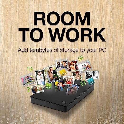 Seagate Seagate Expansion Portable 2TB External Hard Drive HDD - 2.5 Inch USB 3.0, for Mac and PC with Rescue Services. - thumbnail 5