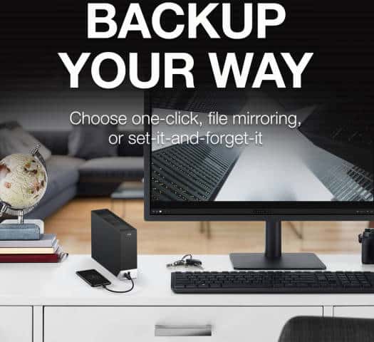 Seagate Seagate One Touch 16TB Desktop Drive With Hub, External Hard Drive, USB-C and USB 3.0 Port, Compatible with Windows and Mac, Seagate Toolkit Backup Software Included, Black | STLC16000400 - thumbnail 4