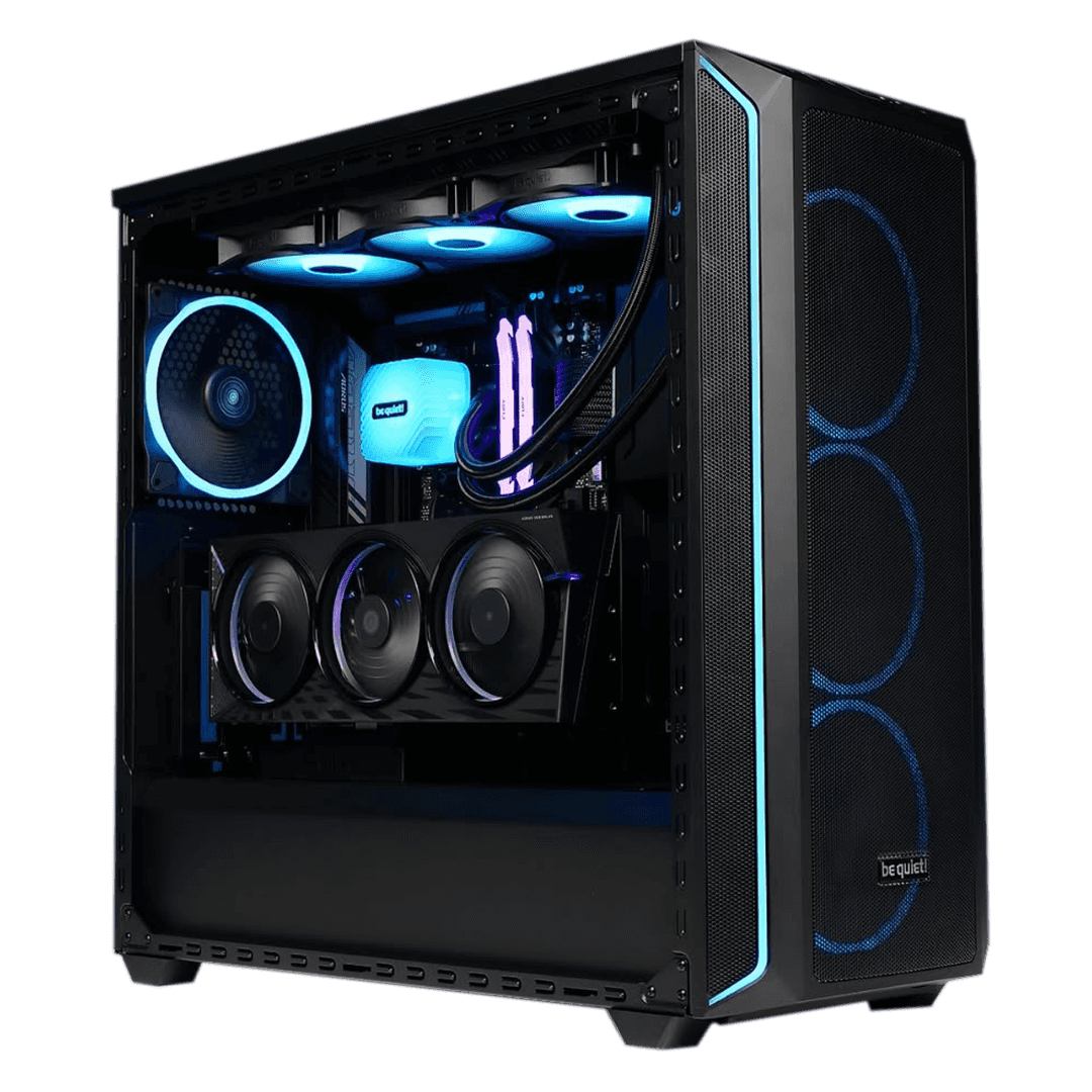 Nanotech Silent AMD 3D Design Workstation PC, AMD Ryzen 9 7950X3D, 16 Cores / 32 Threads, 5.7GHz, RTX 5090 OC 32GB GDDR7, 96GB (2x48GB) DDR5 6400MT/s, 8TB NVMe, WiFi 7, 1600W, 80 Plus Titanium - thumbnail 1