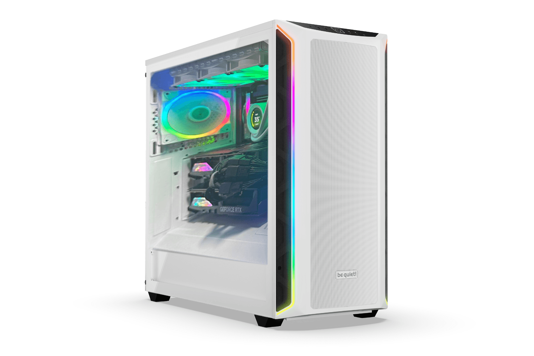 Nanotech Superfast Rendering Silent PC- AMD Ryzen Threadripper 7995WX 32 Cores 64 Thread, 576GB DDR5 RAM 5600MHz, 2x 4090 24GB ASUS GPU (Total 48GB), 4TB SSD Gen 4 + 20TB HDD, 1600W, NZXT-360 Liquid Cooler, Wi-Fi + BT 8D (Multy GPU PC) - thumbnail 3