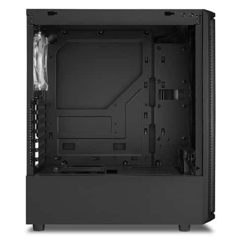 SHARKOON Sharkoon Carbon Fiber Style Front Panel GAMING COMPUTER CASE, Max 13.2 inches (335 mm) Graphics Card, 4.7 (120 mm), Equipped with 1 ARGB Fan, Middle Tower PC Case, SK3 RGB,4044951030170 - thumbnail 6