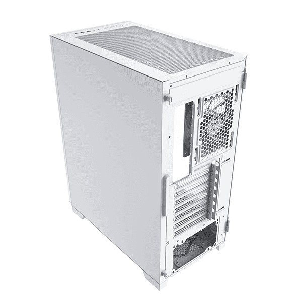 Montech Montech SKY ONE LITE Frost White High-End Budget ATX, Exceptional ARGB Lighting Show, Air Performance Fine Mesh, USB TYPE-C Port, All-Around Anti-Dust Design, 3x High Airflow Fans Pre-Installed, Easy Swivel Glass Side Panel | SKY ONE LITE - thumbnail 3