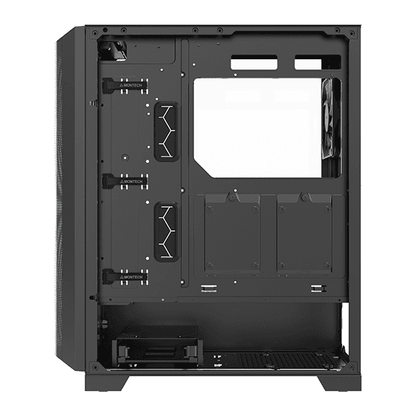Montech Montech SKY ONE LITE High-End Budget ATX Case, USB TYPE-C Port,  "Air Performance Fine Mesh" Front Panel, All-Around Anti-Dust Design, 3x High Airflow Fans Pre-Installed, Easy Swivel Glass Side Panel, Black | SKY ONE LITE - thumbnail 9