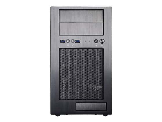 Silverstone Silverstone Tek Micro-ATX Mini-DTX Mini-ITX Mid Tower Computer Case | TJ08-E - thumbnail 4