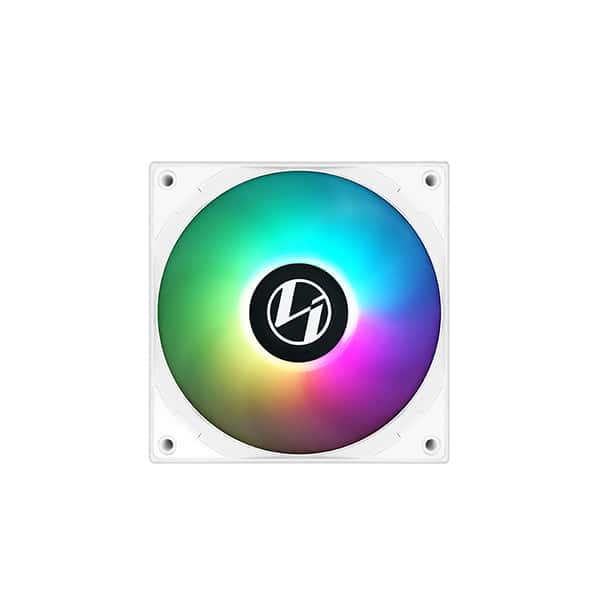 LIAN LI LIAN LI ST120 RGB 3PACK FAN WHITE (ST120-3W): 3x 120mm PWM RGB Case Fans, 69.17 CFM, FDB Bearing | ST120-3W - thumbnail 1