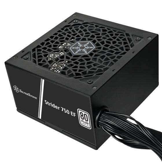 Silverstone Silverstone Strider 750 EF 80 PLUS 230V EU 750W ATX (PS2) Power Supply, Built-in 120mm fan, Class-leading single +12V rail, 24/7 continuous power output with 40??? operating temperature | SST-ST750-EF - thumbnail 10