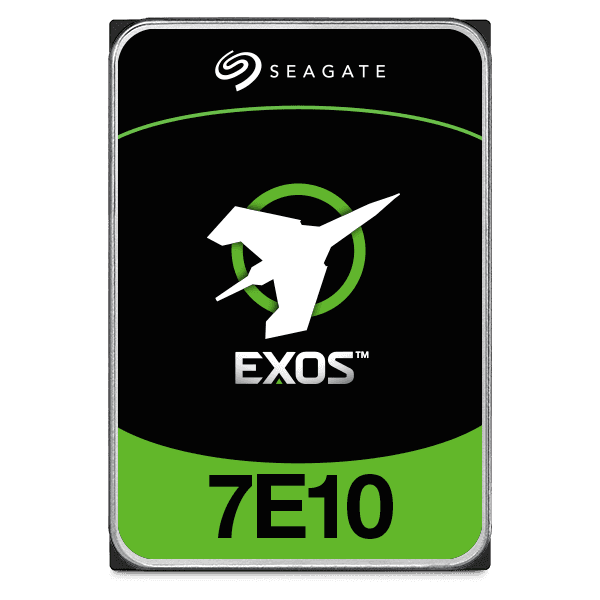 Seagate Exos 7E10 8TB Hard Drive, 512E/4kn SATA / 600 Interface, 7200rpm, 3.5" Form Factor, 256MB Cache, 263 MB/s Maximum Sustained Transfer Rate| ST8000NM017B thumbnail 2