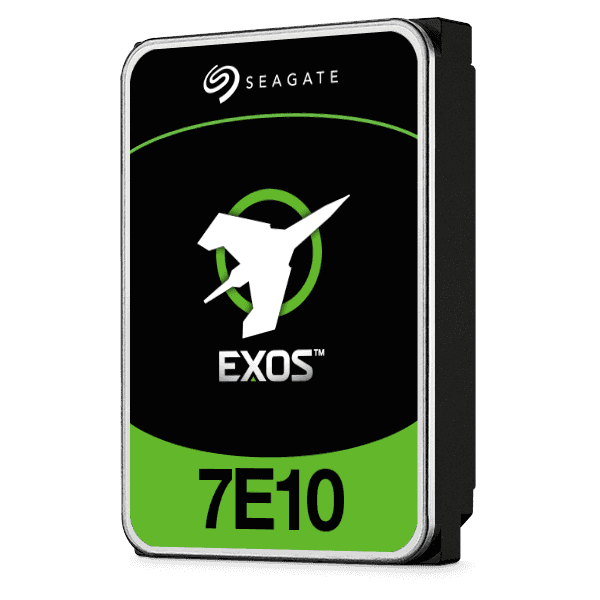 Seagate Exos 7E10 8TB Hard Drive, 512E/4kn SATA / 600 Interface, 7200rpm, 3.5" Form Factor, 256MB Cache, 263 MB/s Maximum Sustained Transfer Rate| ST8000NM017B thumbnail 1