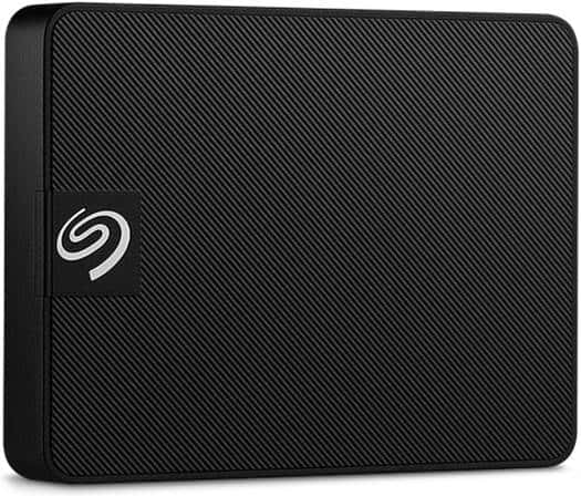 Seagate Seagate 1TB Expansion Portable USB 3.0 Textured Plastic External Hard Drive, Micro-USB 3.0 Interface, Bus Powered, Preformatted exFAT, Rescue Data Recovery Services Windows and Mac Compatible, Black | STKM1000400 - thumbnail 5