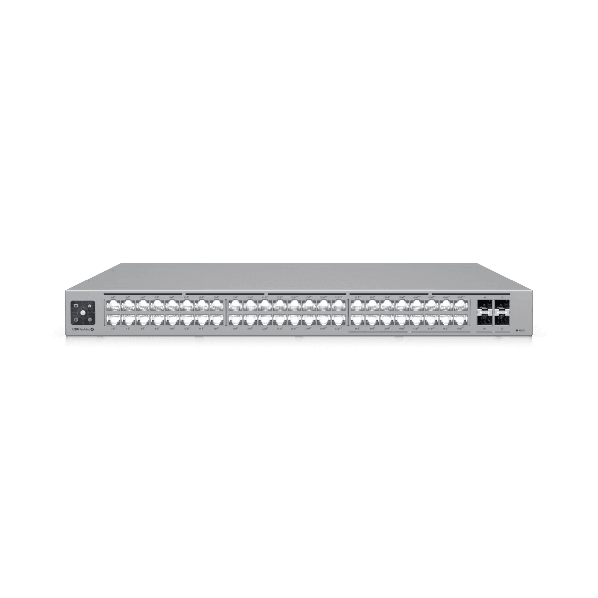 Ubiquiti Unifi Pro Max 48 PoE 48-port Switch, Layer 3 Etherlighting switch with 2.5 GbE and PoE++ output  | USW-Pro-Max-48-PoE (720W) - thumbnail 1