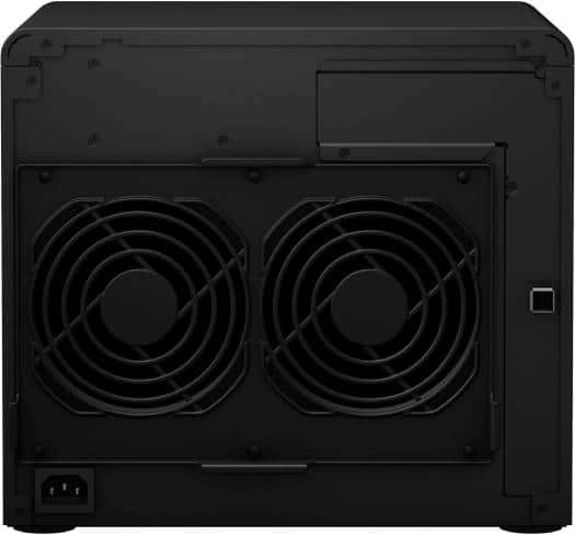 Synology DX1222 12-Bay Expansion Unit, 12 x 3.5" or 2.5" SATA Drive Bays, 1 x Mini-SAS HD Port, Supports Hard Drives and SSDs, Seamless Storage Expansion, For DS3622xs+ & DS2422+, Black | DX1222 thumbnail 5