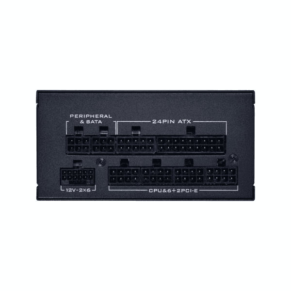 LIAN LI Lian li SP850 V2 Black Fully Modular SFX Power Supply, ATX 3.1 & PCIe 5.0 Ready, Compact 125×100×63.5 mm, 80 Plus Gold, 92mm FDB fan with ZERO RPM | G9P.SP0850G.B000.UK - thumbnail 2