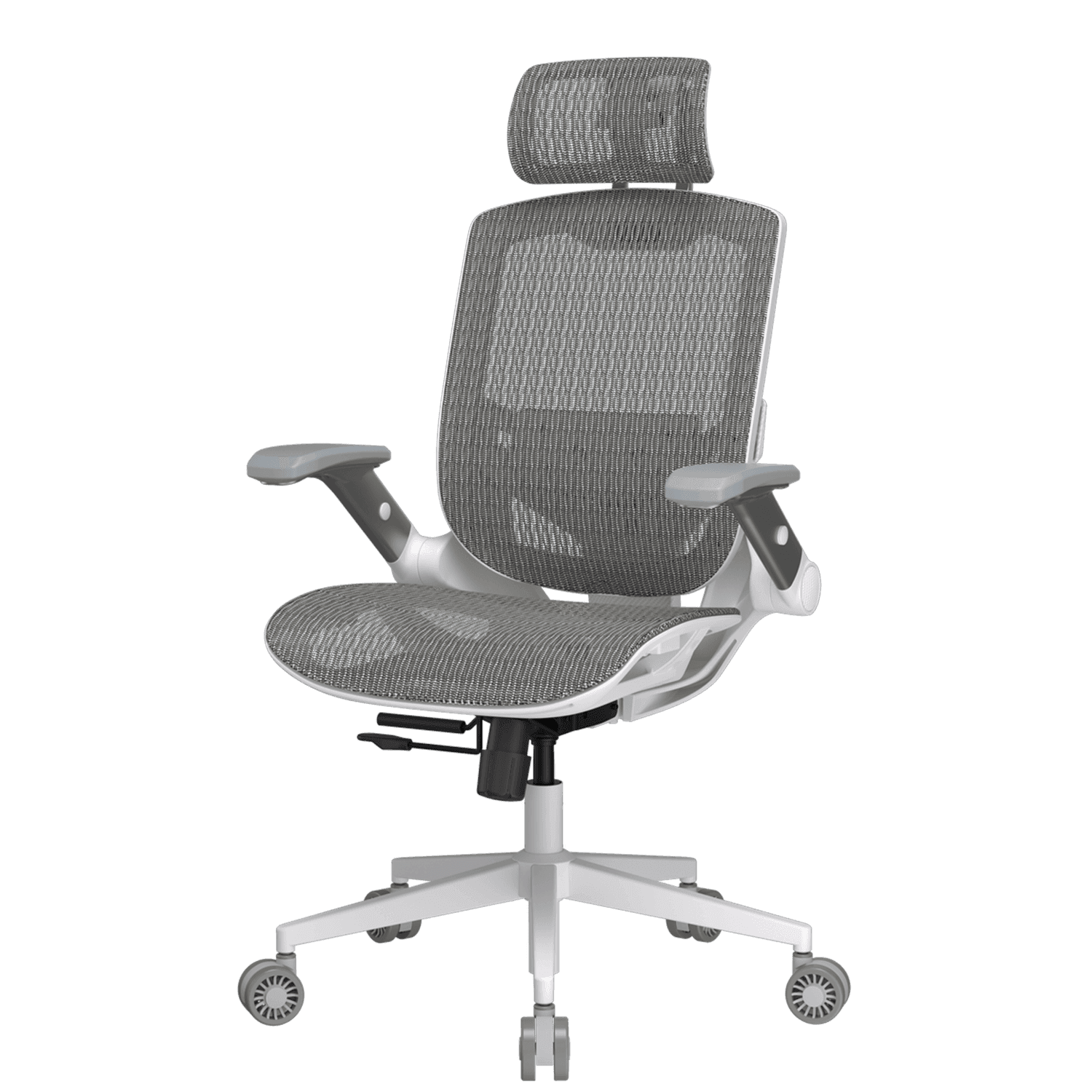 COUGAR SPEEDER ONE White Ergonomic Gaming Chair, Mesh Fabric, 2D Folding Armrests, 3D Headrest Adjustment, Seat Adjustment | 3MSPOWHW.0001 thumbnail 8
