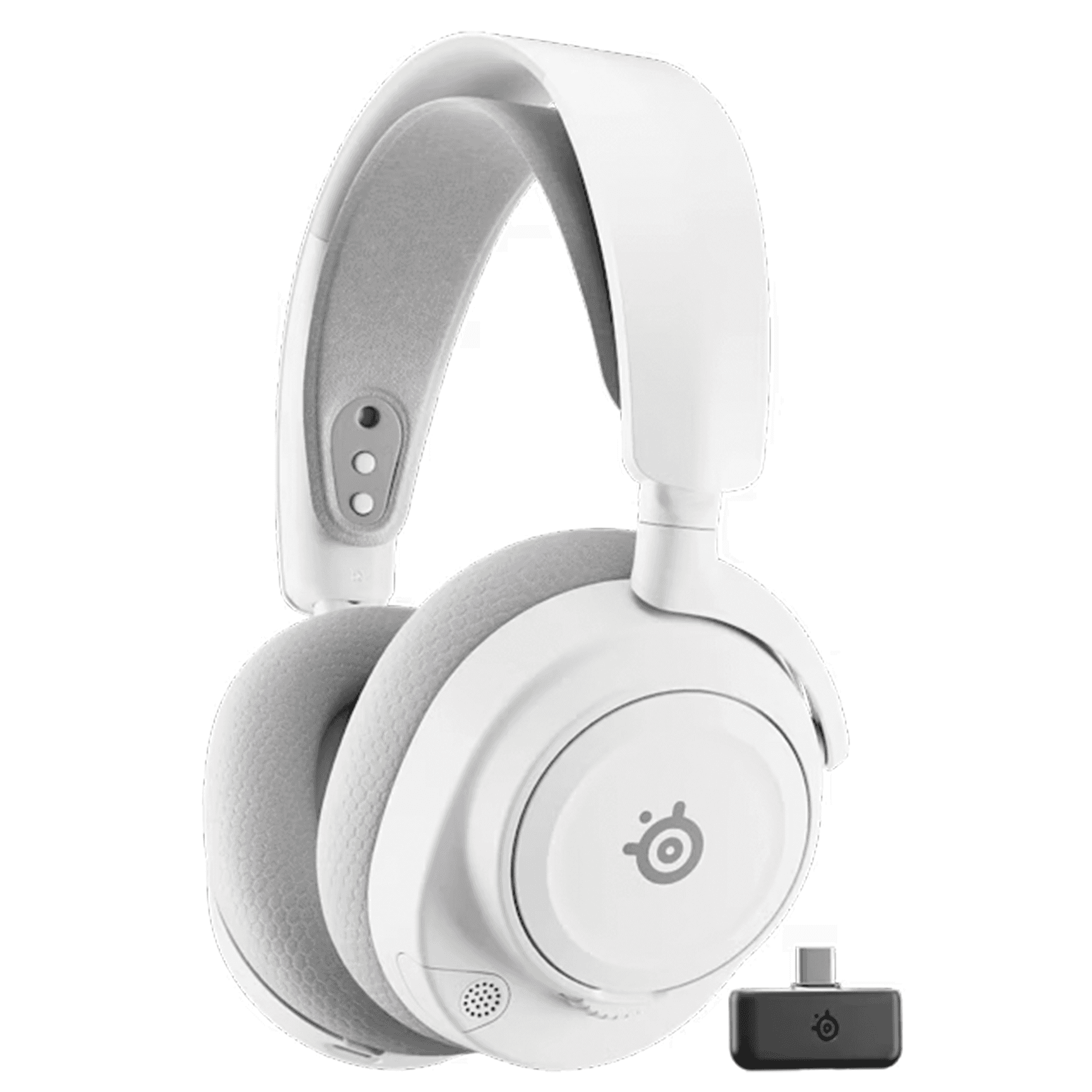 Steel Series SteelSeries Arctis Nova 7 Wireless Gen 2 Gaming Headset – Mobile App Control, 50H Battery, USB-C, Multi-Platform, Neodymium Drivers, Black | 61730 - Type: NOVA 7P WHITE
