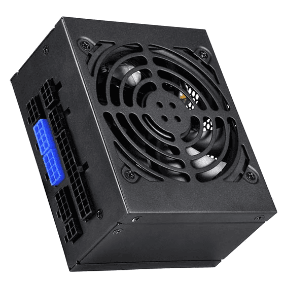 SilverStone SX700-G SFX Fully Modular 700W 80 PLUS Gold Power Supply, Active PFC, Silent FDB Fan, Black | SST-SC700-G thumbnail 3