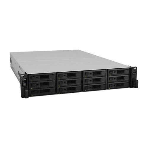 Synology Synology RackStation RS3621xs+ 12-Bay 2U NAS, Intel Xeon 8-Core, 10GbE, Dual PCIe, Redundant Power - thumbnail 2