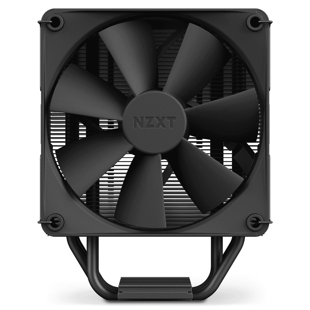 NZXT T120 CPU Air Cooler, 4 Conductive Copper Heat Pipes, 120mm F120 Fan, 27.5dBA Noise, 4-Pin PWM Connector | RC-TN120-B1 thumbnail 3