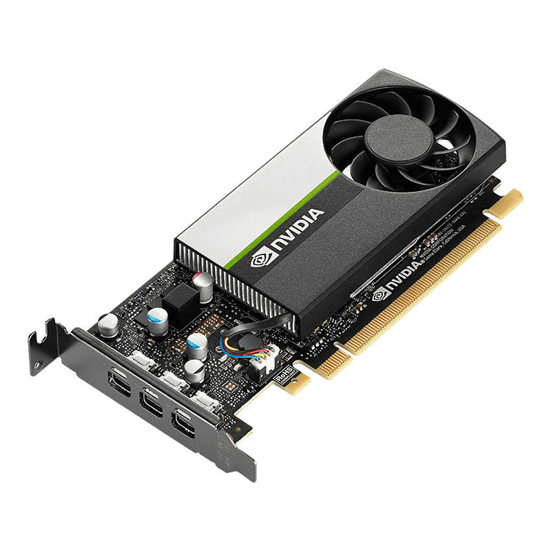 PNY PNY NVIDIA T400 Low-Profile Graphics Card, 4GB of GDDR6 64-bit Memory, 80 GB/s Memory Bandwidth, 384 CUDA Cores, PCIe 3.0 x16, NVIDIA Turing Architecture, 3 x Mini DisplayPort | VCNT400-4GB-SB - thumbnail 7