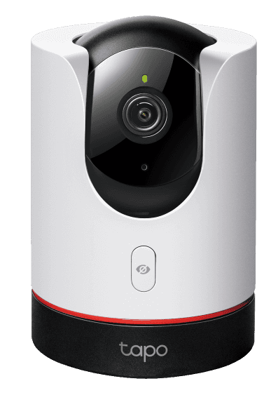 tp-link tp-link Tapo Pan/Tilt AI Home Security Wi-Fi Camera, 2K QHD 4MP (2560??1440 px), Two-Way (built-in microphone and speaker), 850m IR LED (up to 30ft), 940nm IR LED, IEEE 802.1 1b/g/n, 2.4 GHz Adapter Input: 100-240 V, 50/60 Hz, 0.3 A Adapter | Tapo C225 V1 - thumbnail 2