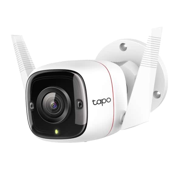 tp-link Tapo Outdoor Security Wi-Fi Camera, Ultra-High-Definition Video, Wired or Wireless Networking, Advanced Night Vision, Motion Detection and Notifications (AI), Sound and Light Alarm, Two-Way Audio, up to 512 GB, Voice Control | Tapo C310 V2.2 thumbnail 2