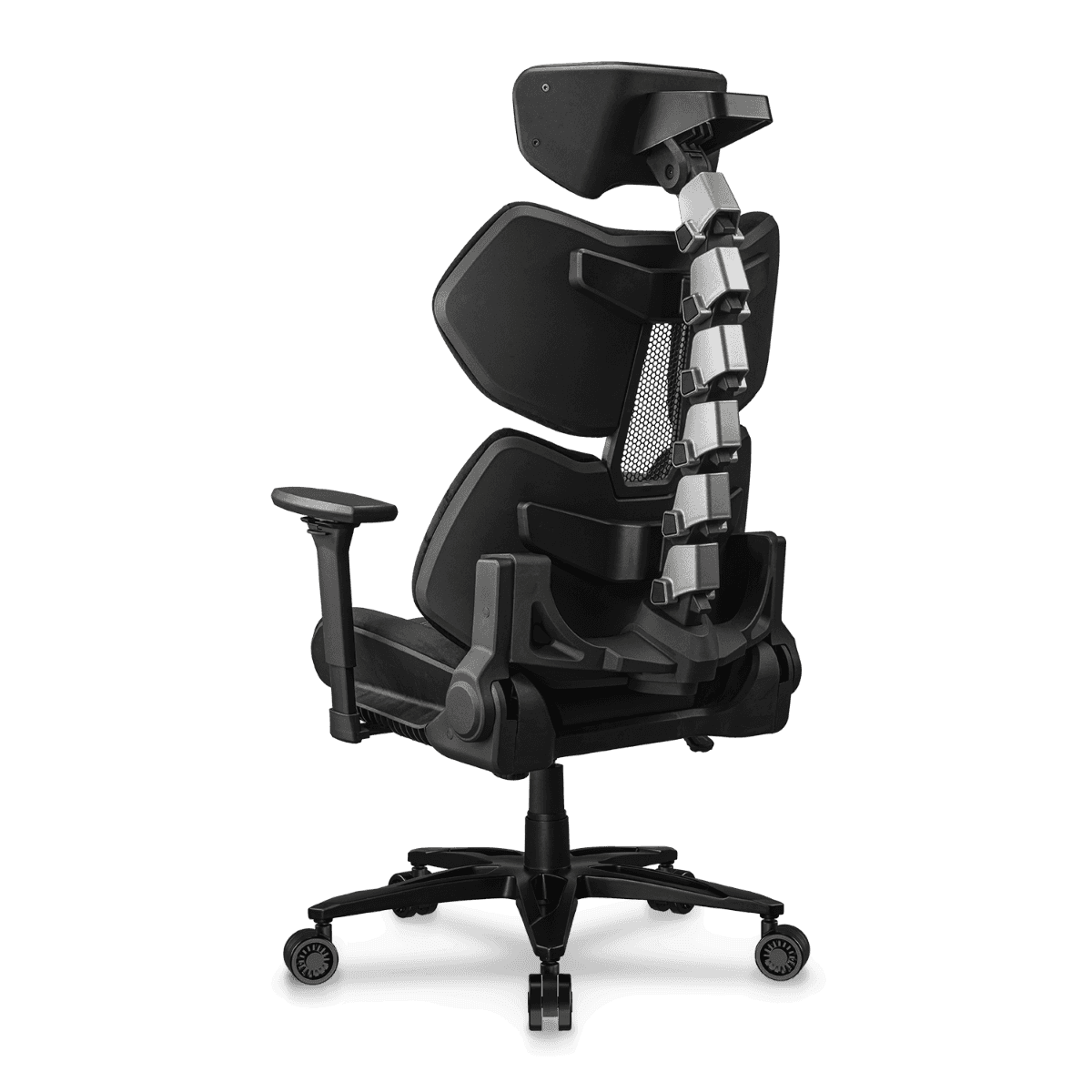 Cougar Cougar Terminator Elite Gaming Chair, Butterfly Mechanism, Hyper-Dura Leatherette Upholstery, High Density Mold Shaping Foam, Class 4 Gas Lift, 4D Armrests, Black | 3MTRESLB.0001 - thumbnail 6