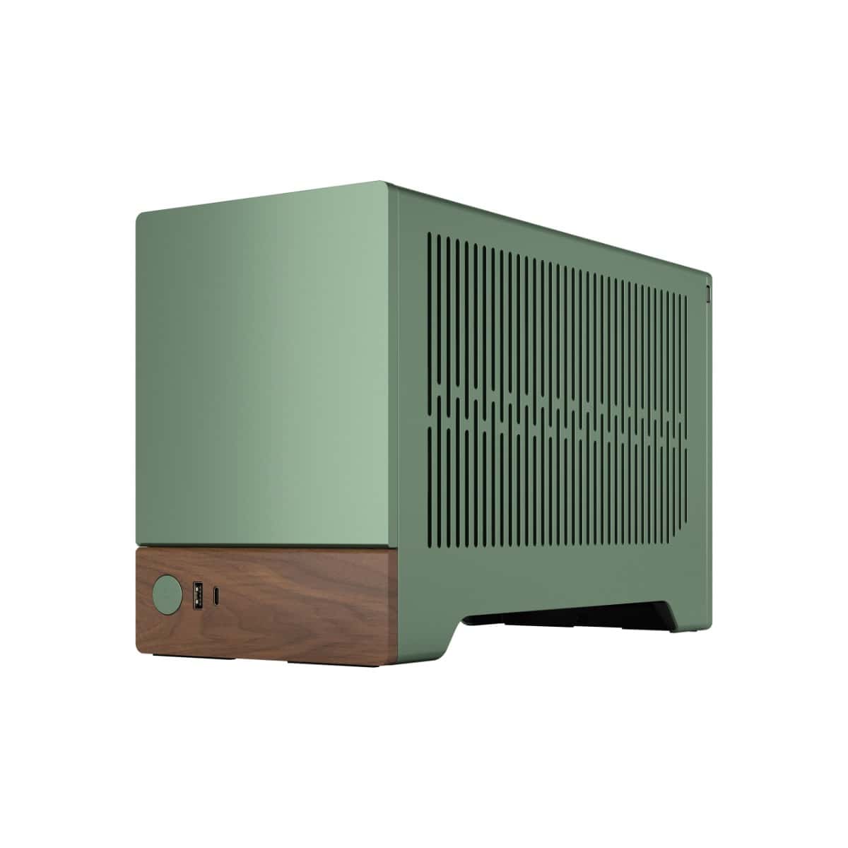 Fractal Design Fractal Terra Small Factor Mini ITX SFX Gaming Case, 2x 2.5" Drive Mounts, 120mm Fan Size, 120mm Radiator Size, Expansion Slots 3 (Max GPU Mode), USB Type-C 20Gbps, Jade | FD-C-TER1N-03 - thumbnail 6