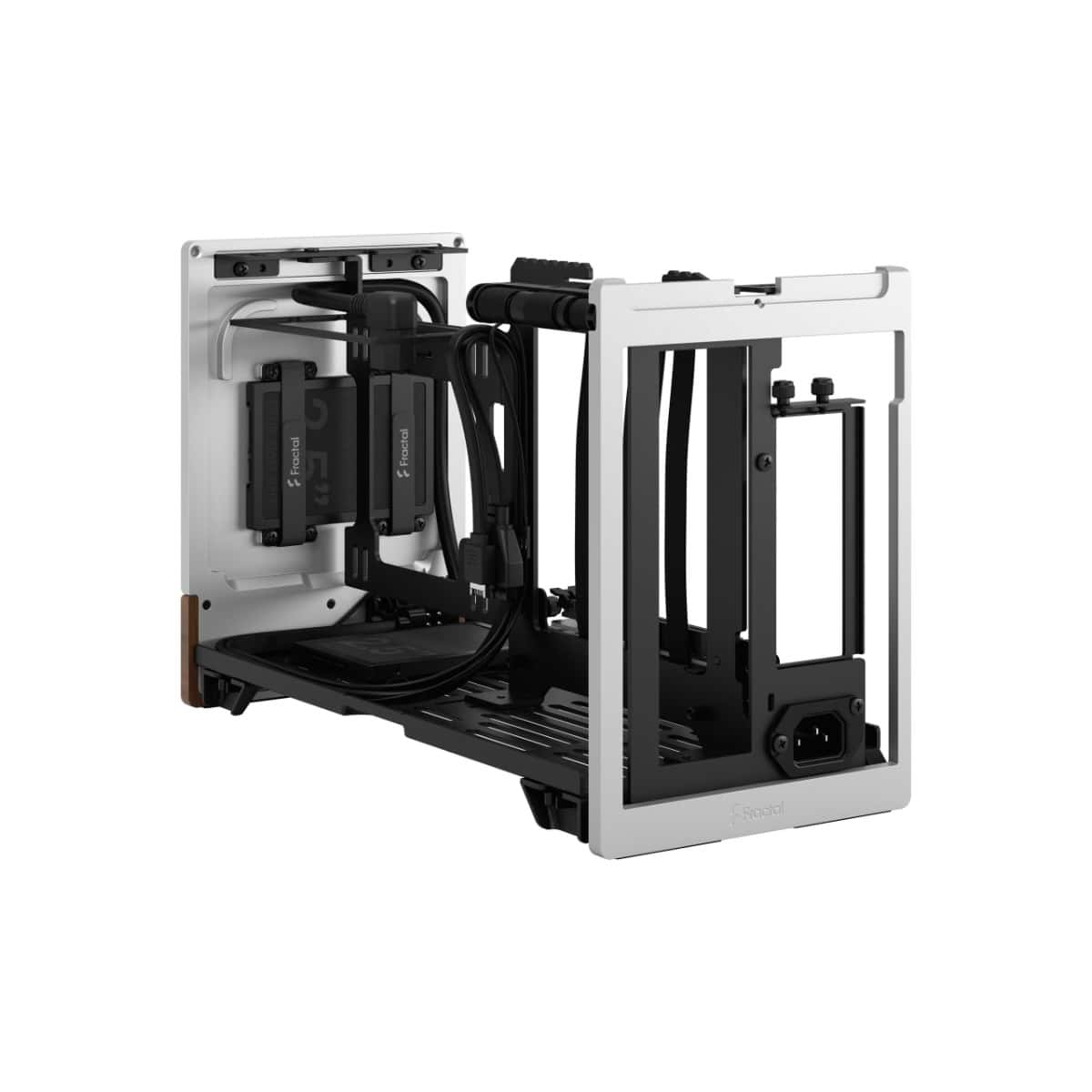 Fractal Design Fractal Terra Small Factor Mini ITX SFX Gaming Case, 2x 2.5" Drive Mounts, 120mm Fan Size, 120mm Radiator Size, Expansion Slots 3 (Max GPU Mode), USB Type-C 20Gbps, Silver | FD-C-TER1N-02 - thumbnail 6