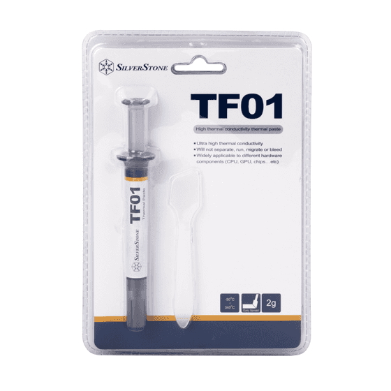 Silverstone Silverstone TF01 High thermal conductivity Thermal Paste, Ultra high thermal conductivity - thumbnail 1