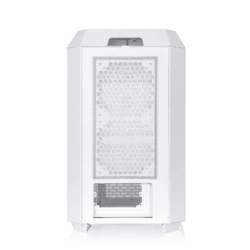 Thermaltake Thermaltake Tower 250 Snow Mini Tower Case, Tempered Glass, 2x Pre-installed CT120 Fans, MoBo Supports Mini ITX, Radiator Upto 360mm, White | CA-1Z9-00S6WN-00 - thumbnail 2