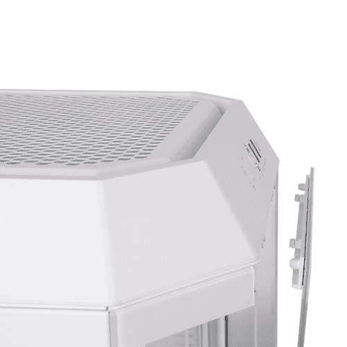 Thermaltake Thermaltake Tower 250 Snow Mini Tower Case, Tempered Glass, 2x Pre-installed CT120 Fans, MoBo Supports Mini ITX, Radiator Upto 360mm, White | CA-1Z9-00S6WN-00 - thumbnail 4