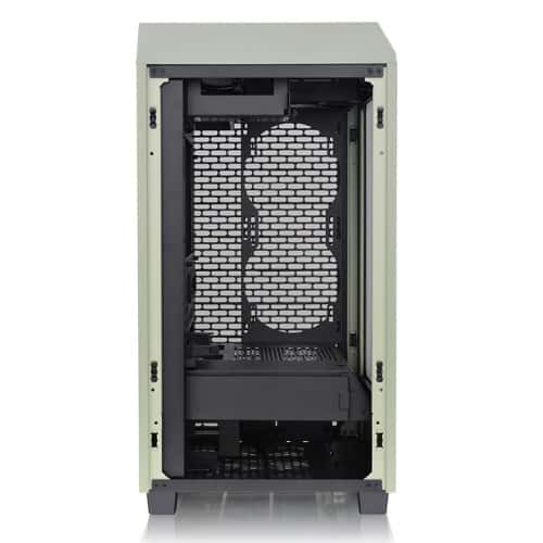 Thermaltake Thermaltake The Tower 200 Matcha Green Mini Computer Case, SPCC+Tempered Glass Material, Up to 280mm Cooler Supports, Up to 4x Fans Support, Removable Dust Filter, Matcha Green | CA-1X9-00SEWN-00 - thumbnail 3