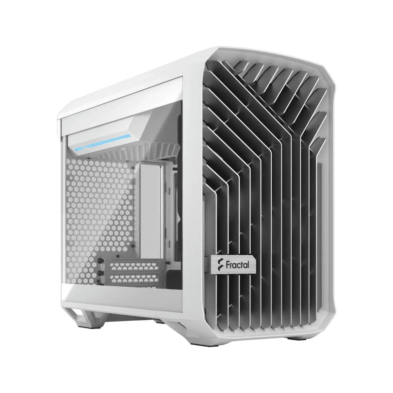 Fractal Design FRACTAL Design Torrent Nano Mini-ITX PC Case, 1x Pre Installed Fan 180 PWM Fans, GPU Max 335 Mm, Motherboard Compatibility Upto MITX, 3x Expansion Slots & Drive Mounts, ATX PSU Compatibility, Fixed Cable Straps, White TG Clear Tint | FD-C-TOR1N-03 - thumbnail 8