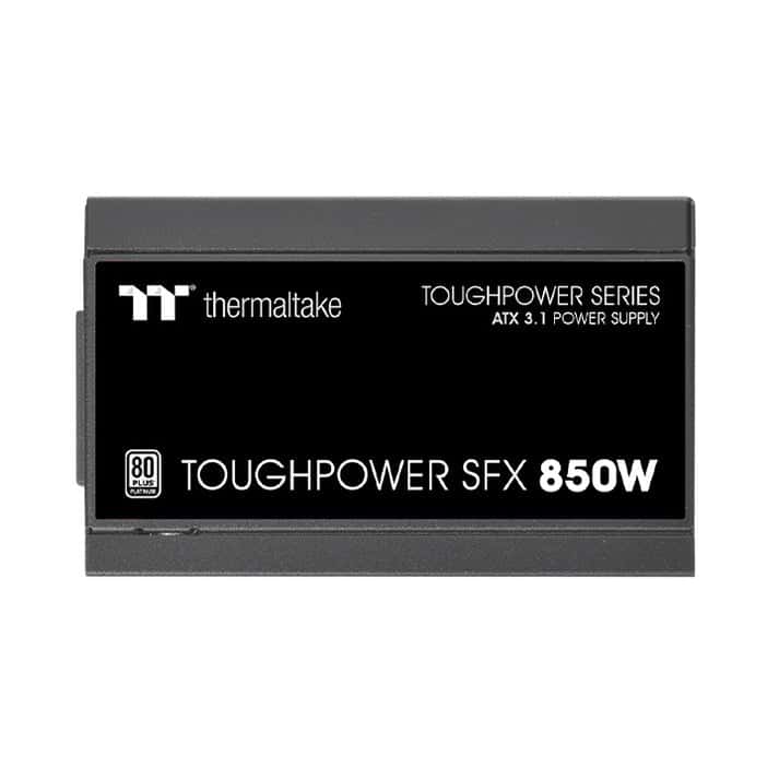Intel Toughpower SFX Platinum 850W - TT Premium Edition Power Supply, 850W, Platinum 80 PLUS, 9cm FDB Fan, Active PFC, PCIe Gen 5.1 Ready, ATX 3.1 Standard, Black | PS-STP-0850FNFAPK-1 - thumbnail 5