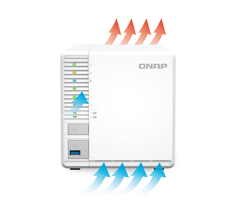 QNAP QNAP TS-364 - 4GB 3BAY NAS STORAGE 1 2*M.2,HDMI,RJ45, |EAN 4711103080368, |UPC885022022717 - thumbnail 9