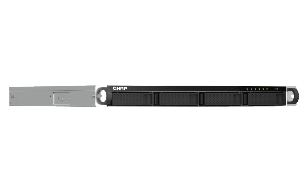 QNAP QNAP TS-464U-RP-8G (4 CORE 2.9GHZ, 8GB RAM, 4X SATA, 2X 2.5GBE, 1X PCIE, 1X HDMI, 4X USB, 2X PSU) - thumbnail 2