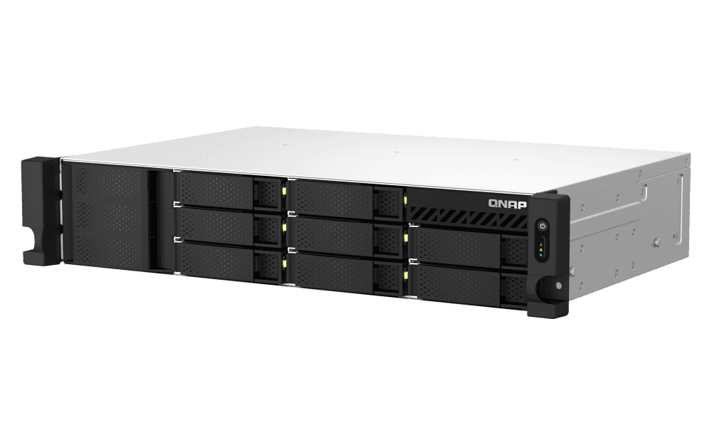 QNAP TS-873AEU-4G (RYZEN 2.2GHZ, 4GB RAM, 8XSATA, 2X2.5GBE, 1XPCIE, 2XM.2 SLOTS, SHALLOW DEPTH)  | TS-873AeU-4G thumbnail 4