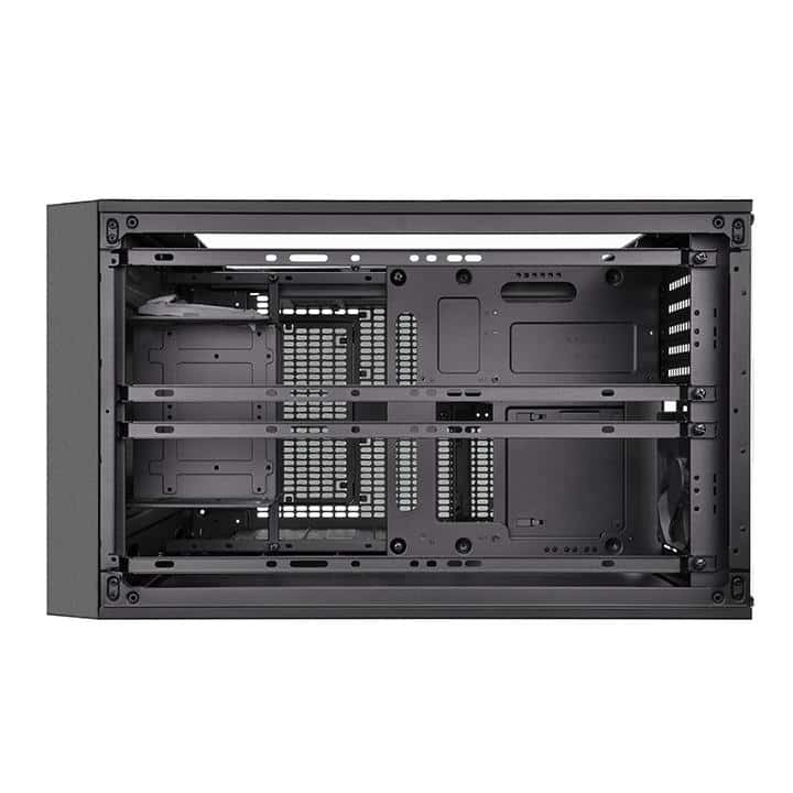 Thermaltake Thermaltake Core X2 mATX Cube Case, Transparent Window, Supports Up to Micro ATX MB, 5 Expansion Slots, USB 3.0 x 2, HD Audio x 1,  Black | CA-1D7-00C1WN-00 - thumbnail 6