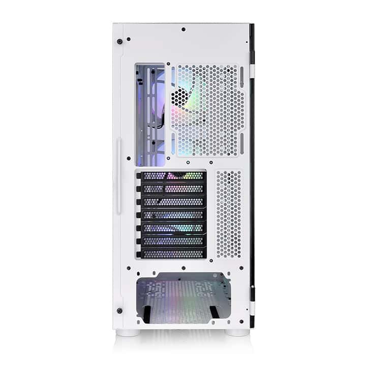 Thermaltake Thermaltake H570 TG ARGB Snow Mid Tower PC Chassis, 4mm Tempered Glass x 1, 120 x 120 x 25 mm ARGB Lite fan (1000rpm, 22.3 dBA) x 3,  Motherboard Supports Up to E-ATX,  White | CA-1T9-00M6WN-01 - thumbnail 5