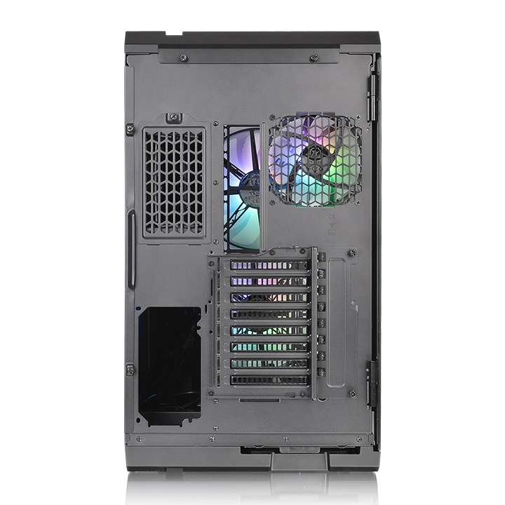 Thermaltake Thermaltake View 51 Tempered Glass Full-Tower PC Chassis, ARGB Edition, 8 Expansion Slots, 4x Drive Bays,  Black | CA-1Q6-00M1WN-00 - thumbnail 5