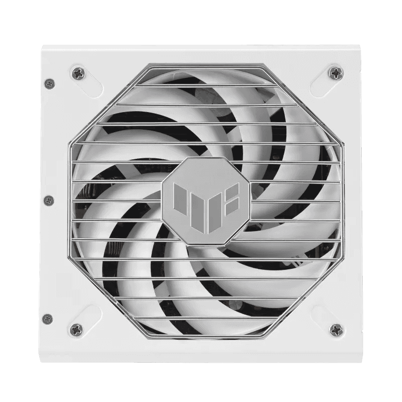 ASUS TUF Gaming 1000W Gold White Edition ATX Power Supply, Active PFC, Military-grade Certification, Fully modular etched cables, Axial-tech fan design, 80 Plus Gold Certification, Dual ball fan bearings, Protective PCB coating | 90YE00S5-B0NA00 thumbnail 6