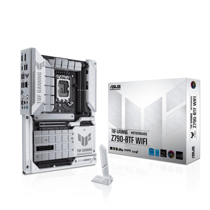 Asus ASUS TUF GAMING Z790-BTF WIFI DDR5 Motherboard, Intel Z790 Chipset, 4 x DIMM slots, Max. 192GB, DDR5 7200(OC), Advanced BTF with graphics card high-power slot, Hidden-connector design for clean cable management, WiFi 7 with ASUS WiFi | 90MB1GU0-M0EAY0 - thumbnail 2