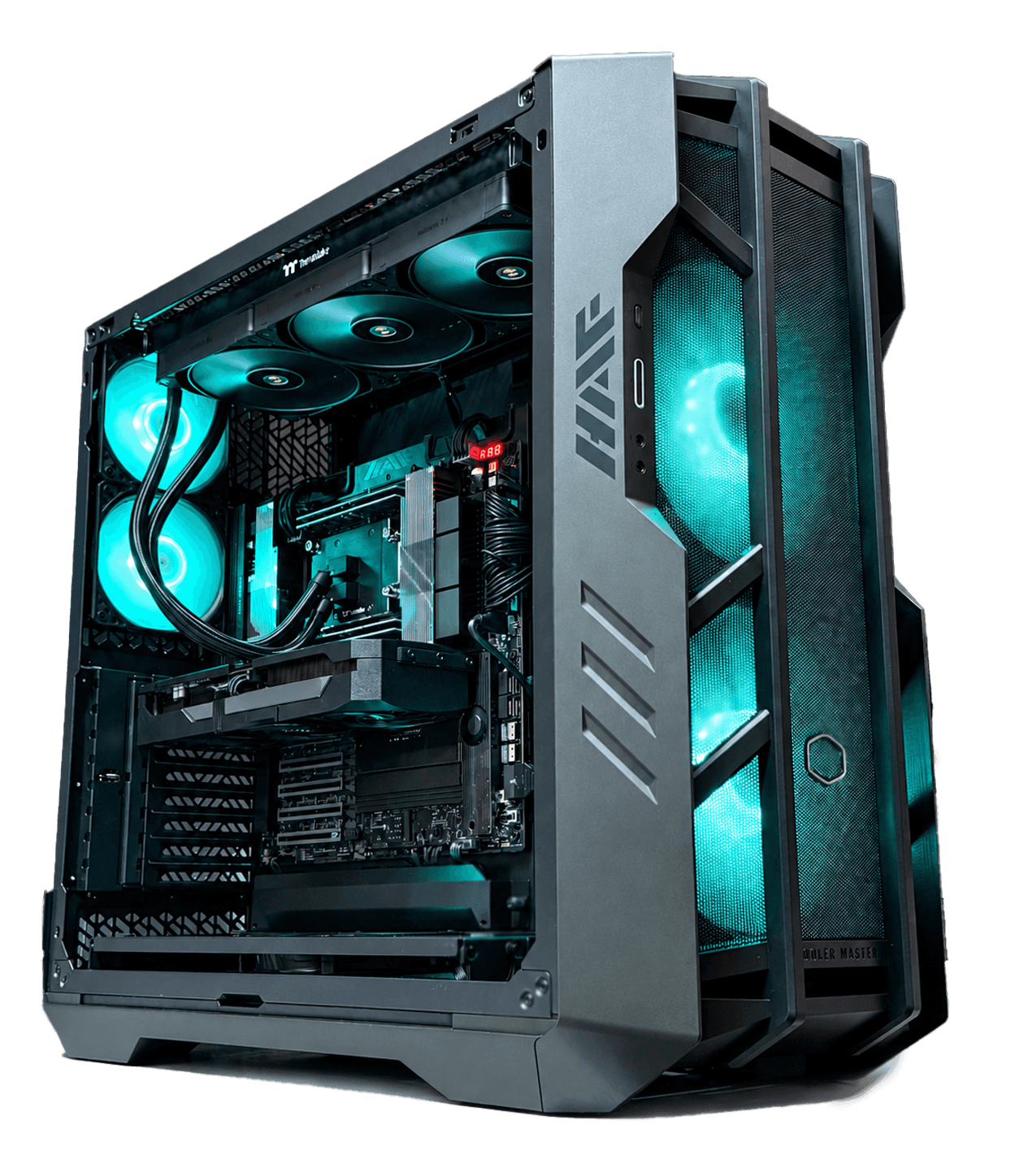 Nanotech Multi-Industry Enterprise Workstation Supercomputer, AMD Threadripper PRO 9995WX, NVIDIA RTX PRO 5000 Blackwell 72GB GDDR7 ECC, 512GB (8x 64GB) DDR5 ECC, 2TB Gen5 SSD, 3000W - thumbnail 1